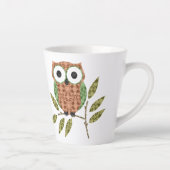 Schattigee Hoot Uil Espresso Mok (Rechts)