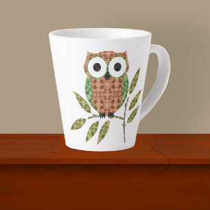 Schattigee Hoot Uil Espresso Mok