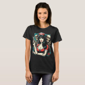 Schattigee Horror Nurse T-shirt (Voorkant volledig)