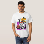 Schattigee horror t-shirt (Voorkant volledig)
