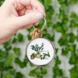 Schattigee Houseplant Botanische Plant Ouder Sleut Sleutelhanger
