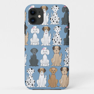 Schattigee huisdier hond grillige moderne eenvoudi iPhone 11 hoesje