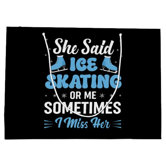 Schattigee ijsbaan gesynchroniseerd roept groot cadeauzakje (Achterkant)