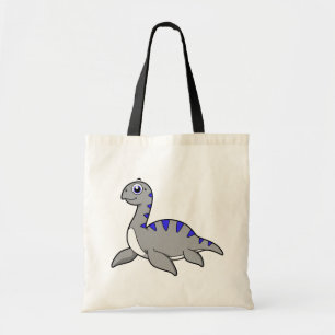 Schattigee illustratie van een monster van Loch Ne Tote Bag