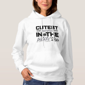 Schattigee in de patch hoodie