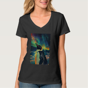 Schattigee Inspirerend Pinguïn Retro Graphic Vinta T-shirt