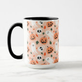 Schattigee Jack-O-Lantern & Ghost Pattern Mok (Links)