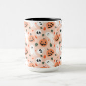 Schattigee Jack-O-Lantern & Ghost Pattern Mok (Midden)