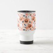 Schattigee Jack-O-Lantern & Ghost Pattern Reisbeker (Center)