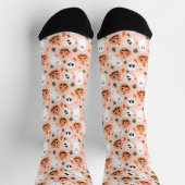 Schattigee Jack-O-Lantern & Ghost Pattern Sokken (Top)
