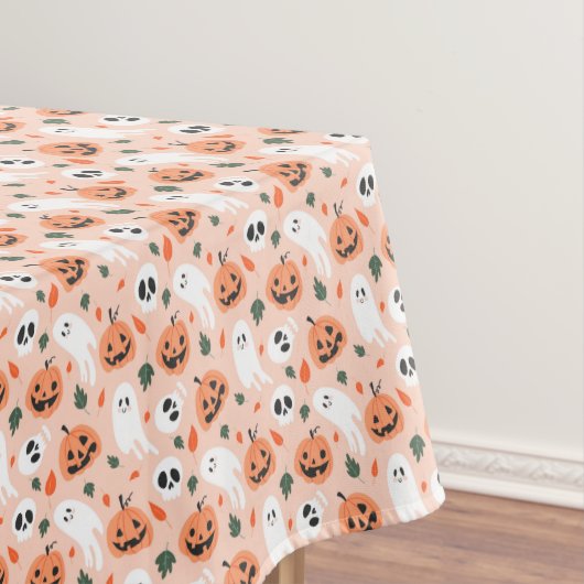 Schattigee Jack-O-Lantern & Ghost Pattern Tafelkleed (Voorbeeld)