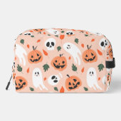 Schattigee Jack-O-Lantern & Ghost Pattern Toilettasje (Achterkant)