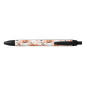 Schattigee Jack-O-Lantern & Ghost Pattern Zwarte Inkt Pen (Achterkant)