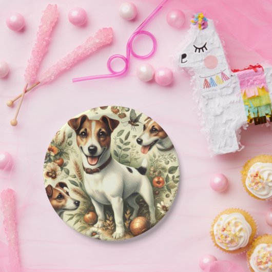 Schattigee Jack Russell Terrier Papieren Bordje (Feest)