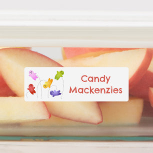 Schattigee Jelly Baby's snoep snoep gepersonalisee Labels