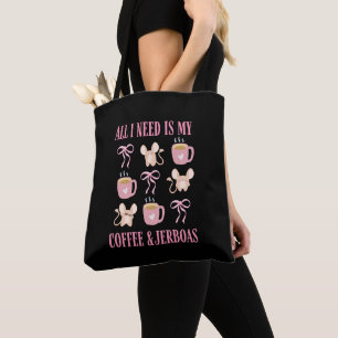SCHATTIGEE JERBOA EN KOFFIE DRAAGTAS