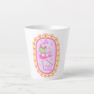 Schattigee Jolly Frog - Waardig en Genoeg Latte Mok