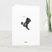 Schattigee Kaart met lege binnenkant (Achterkant)