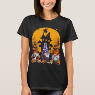 Schattigee kabouters Halloween Herfst herfstseizoe T-shirt