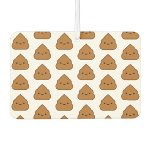 Schattigee kak patroon auto luchtverfrisser