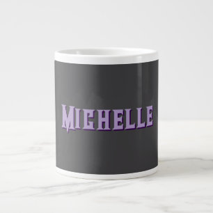 Schattigee kalligrafie Creative Trendy Custom Name Extra Grote Beker