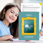 Schattigee kalme walvis | SEL Tool voor kinderen |