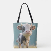 Schattigee kalverweide-Canvas tas (Achterkant)