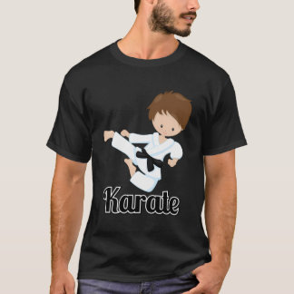 Schattigee Karate Boy Martial Arts Gift T-shirt
