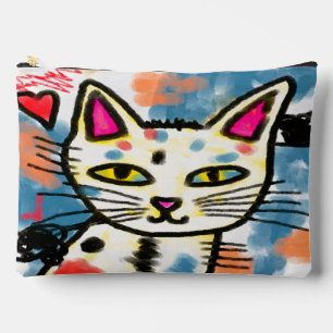 Schattigee kat Abstracte kunst Etui