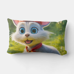 Schattigee kat en rat kussen