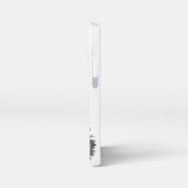 Schattigee kat en vlinder iPhone hoesje (Linkerkant)