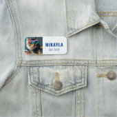 Schattigee Kat in het Acquarium Naamplaatje (In situ)