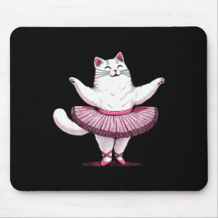 Schattigee kat in tutu ballet dansen Mannen vrouwe Muismat