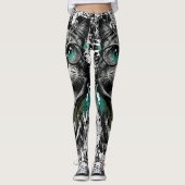 Schattigee kat - kat Leggings (Voorkant)