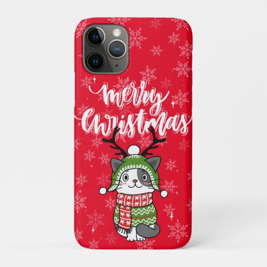 Schattigee kat kerst kous stuffers Galore Case-Mate iPhone Case (Achterkant)