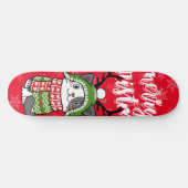 Schattigee kat kerst kous stuffers Galore Skateboard (Horizontaal)