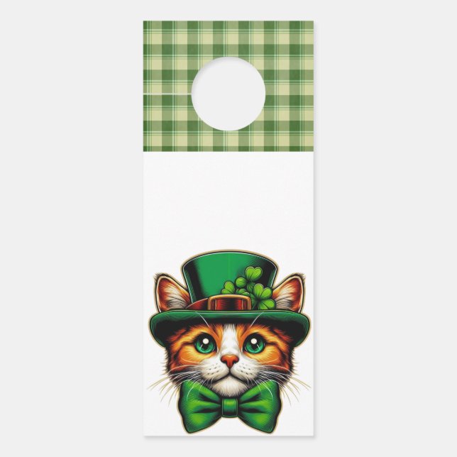 Schattigee kat/kitten Saint Patrick's Day (Voorkant)