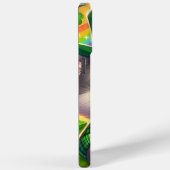 Schattigee kat/kitten Saint Patrick's Day Case-Mate iPhone Case (Achterkant / Rechts)