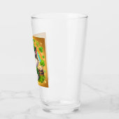 Schattigee kat/kitten Saint Patrick's Day Glas (Links)