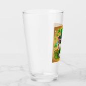 Schattigee kat/kitten Saint Patrick's Day Glas (Rechts)