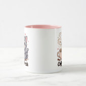 Schattigee kat - koffiepauze - mok (Midden)