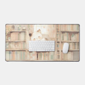 Schattigee Kat Lo-Fi Gaming Mousepad Bureaumat (Keyboard & Muis)