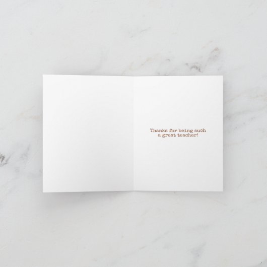 Schattigee kat met gitaarmuziekleraar Bedankt (Binnen)