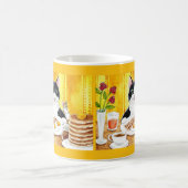 Schattigee kat ontbijt koffie mok (Center)