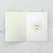 Schattigee Katten Dierenarts Dank u kaart (Binnen)