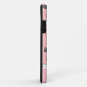 Schattigee katten en regenboogmonogram Case-Mate iPhone case (Achterkant/rechts)