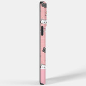 Schattigee katten en regenboogmonogram Case-Mate iPhone case (Achterkant / Rechts)