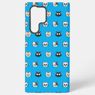 Schattigee katten met leesbril en zonnebril samsung galaxy hoesje