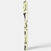 Schattigee katten op verschillende posities Case-Mate iPhone case (Achterkant / Links)