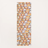 Schattigee katten sinaasappel kitten huisdier Naad Yogamat (Voorkant)